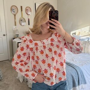 J.Crew Pattern Blouse